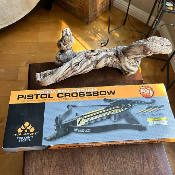 New Cobra Self Cocking Tactical Crossbow Pistol 80-lb. - Picture 1 of 9